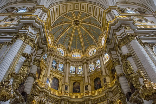 Granada Spagna Ott 2018 Interno Della Cattedrale Granada Cattedrale Dell — Foto Stock