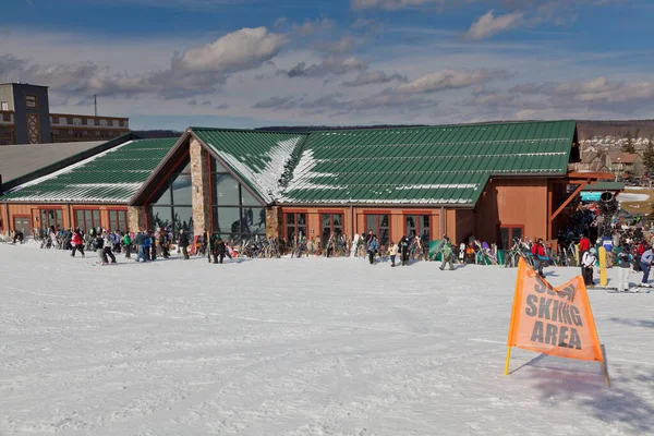 Mchenry United States Feb 2013 Wisp Ski Resort Located Mchenry — Stock Photo, Image