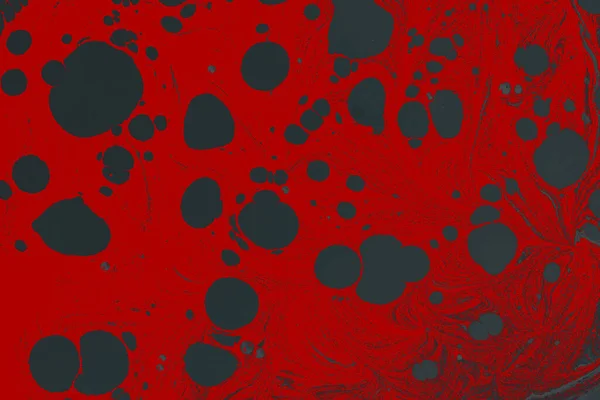 Eine Textur Aus Papier Marmor Muster Dunkelgrauen Und Roten Farben — Stockfoto