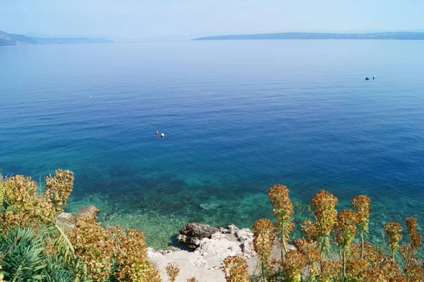 Захватывающий Снимок Красивого Морского Пейзажа Днем — стоковое фото