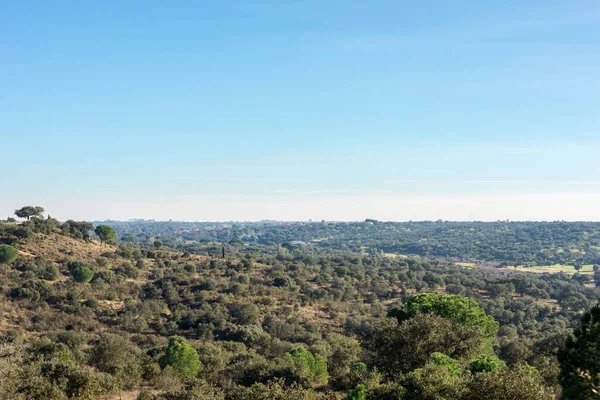 Vistas Naturaleza Del Campo San Isidro Dehesa Badajoz Extremadura España — Foto de Stock