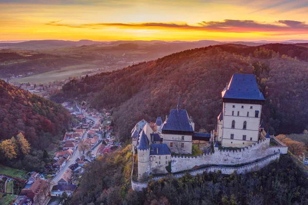 Karltejn Beroun Czech Republic Kasım 2019 Çek Cumhuriyeti Nin Yüzyıldan — Stok fotoğraf