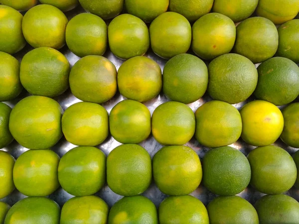 Närbild Färska Lime Marknaden — Stockfoto