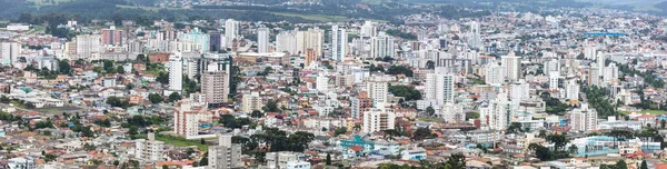 Luftaufnahme Der Stadt Lages Santa Catarina Brasilien — Stockfoto