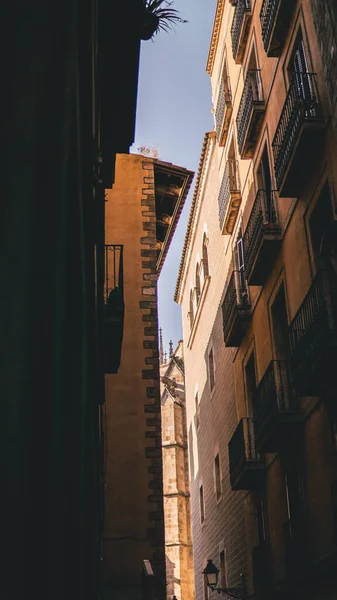 Giornata Sole Nella Città Barcellona — Foto Stock