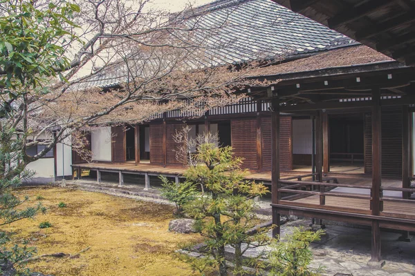 Krásný Výhled Chrám Ninnaji Severním Kjótu Japonsko — Stock fotografie