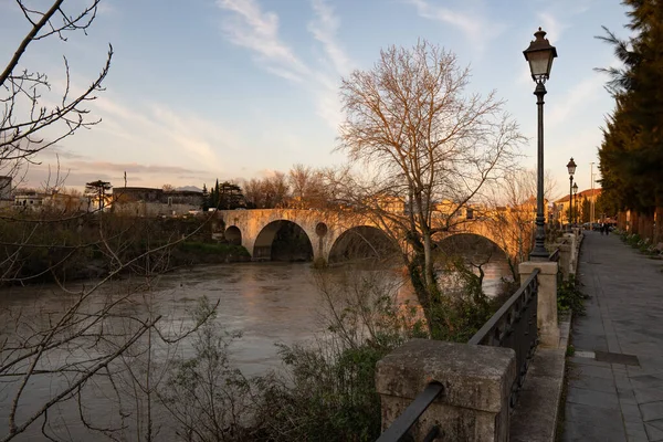 Puente Medieval Capua Italia —  Fotos de Stock