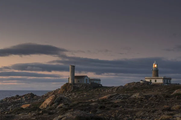 Beautiful Shot Corrubedo Lighthouse Galicia Spain — Stock Photo, Image