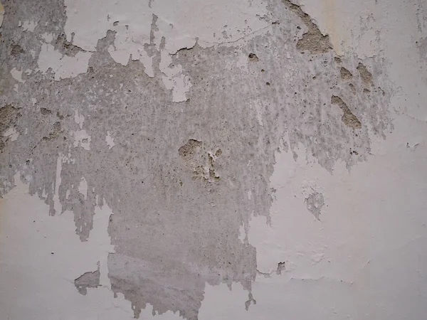 古い白い壁が剥がれた閉鎖 — ストック写真