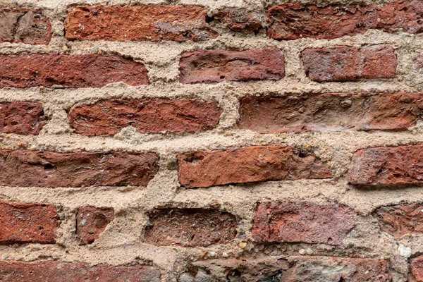 Closeup Grungy Brick Wal — Stock Photo, Image