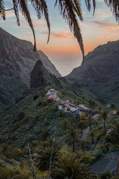 Prachtig Licht Vangen Vanaf Het Masca Uitzichtpunt Bij Zonsondergang — Stockfoto