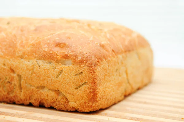 Una Deliciosa Hogaza Pan Artesanal Ciabatta Una Opción Muy Saludable —  Fotos de Stock