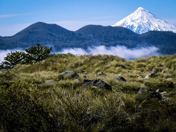 Visa Vulkan Patagonien Södra Chile — Stockfoto