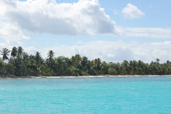 Een Prachtige Isla Saona Het Caribisch Gebied — Stockfoto