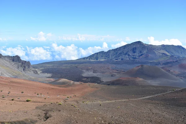 Uma Bela Foto Paisagem Cênica Vulcão East Maui Ilha Havaiana — Fotografia de Stock