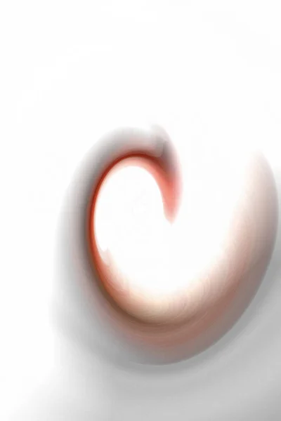 白い背景に抽象的なグレーと赤のデジタル曲線 ツイル効果 — ストック写真