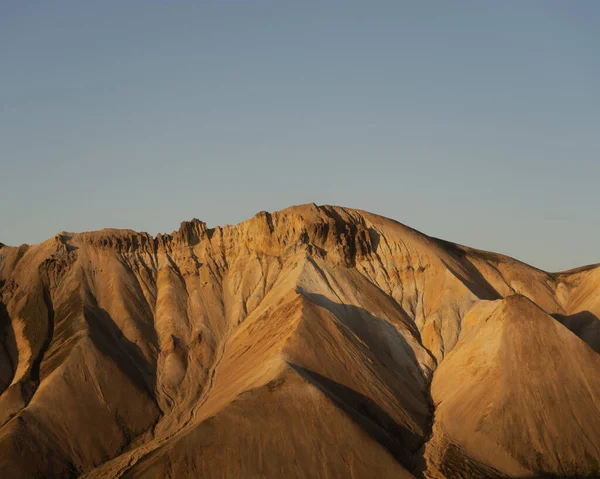 Красивий Вид Сонячний Пейзаж Горами — стокове фото