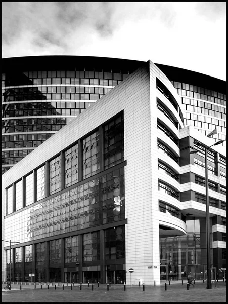 Βρυξελλεσ Βελγιο Οκτ 2020 Κτίριο Στην Πλατεία Rogier Στις Βρυξέλλες — Φωτογραφία Αρχείου