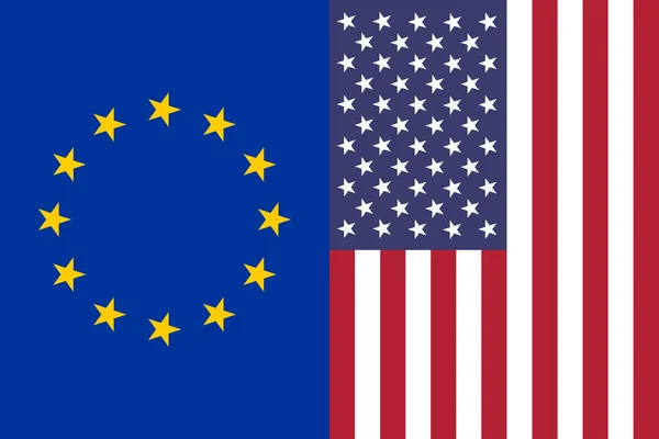 Ikona Bander Narodowych Usa — Zdjęcie stockowe