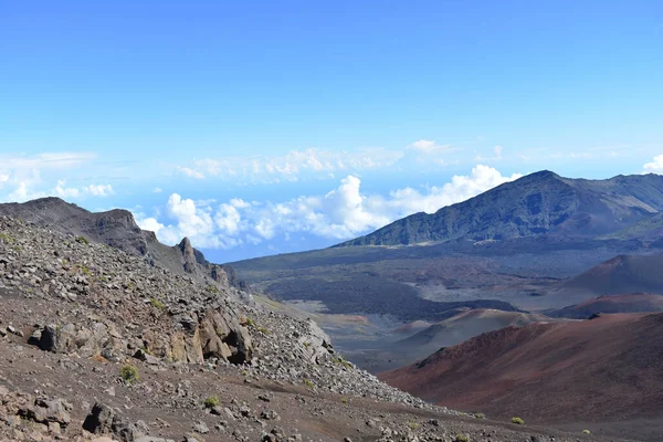 Hermoso Plano Del Paisaje Escénico Del Volcán Del Este Maui — Foto de Stock