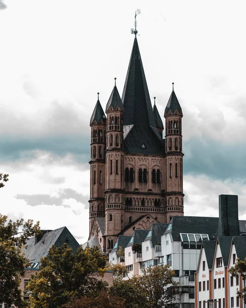 Koln Tyskland Jun 2020 Utsikt Över Katedralen Koln Tyskland — Stockfoto