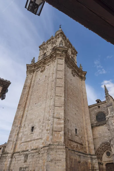 Old Medieval Castle Tower Burgo Osma Soria Castile Leon Spain — Stockfoto