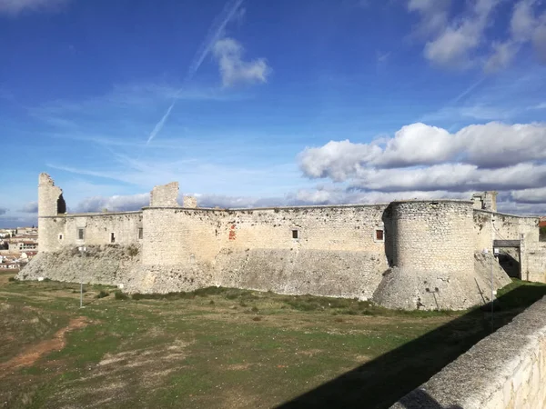 Старинный Каменный Замок Чинчхоне Испания — стоковое фото
