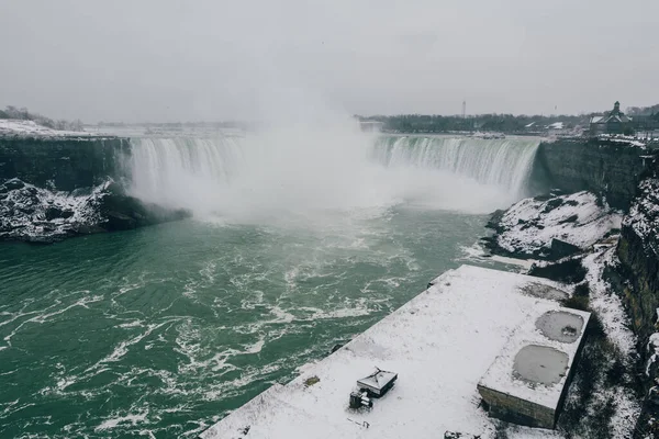 Kanadalı Niagara Şelalesi Manzarası — Stok fotoğraf