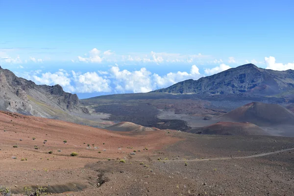 Uma Bela Foto Paisagem Cênica Vulcão East Maui Ilha Havaiana — Fotografia de Stock