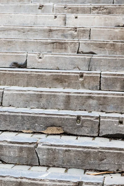 Μια Κάθετη Λήψη Από Σκάλες Από Τσιμέντο Grunge — Φωτογραφία Αρχείου