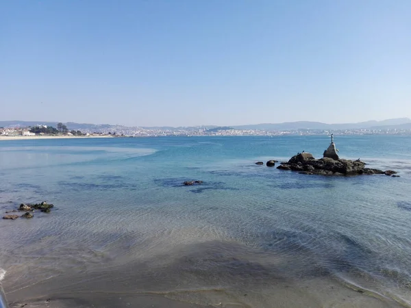 Una Hermosa Foto Orilla Del Mar Vigo España — Foto de Stock