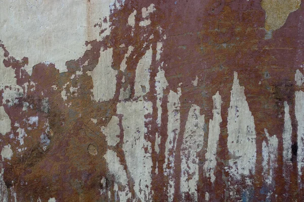 Pintura Desgastada Uma Parede Velha Resistida Fundo Grunge — Fotografia de Stock