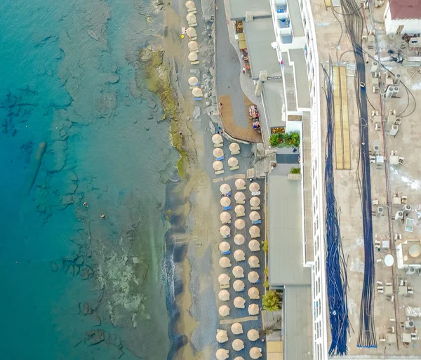 Una Vista Aérea Costa Creta Grecia — Foto de Stock