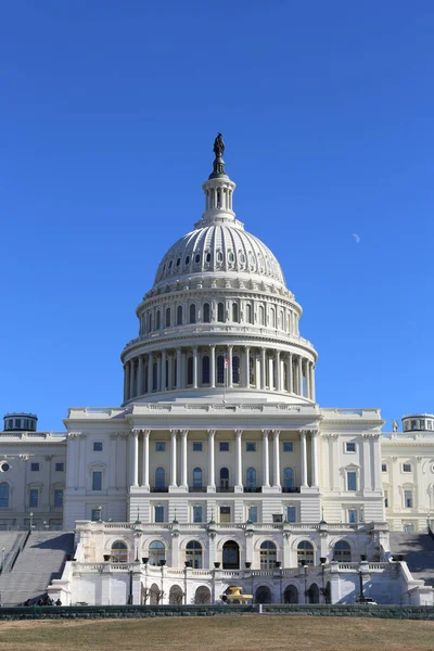 Disparo Vertical Del Capitolio Washington —  Fotos de Stock