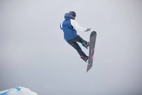 Mchenry Förenade Stater Feb 2016 Snöskidåkare Wisp Ski Resort Mchenry — Stockfoto