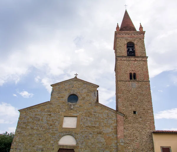 Alacsony Szögű Felvétel Szent Ágoston Bazilikáról Campo Marzióban — Stock Fotó