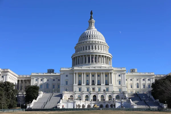 Una Hermosa Vista Diurna Del Capitolio Washington —  Fotos de Stock