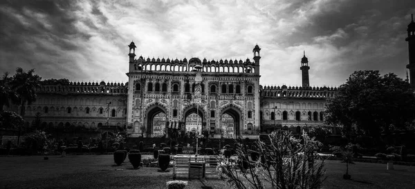 Панорамный Вид Знаменитую Lucknow Bara Imambara Lucknow Индия Натуральную Величину — стоковое фото