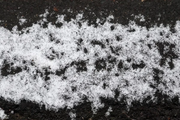 Closeup Shot Ice Crystals Frozen Ground — Stock Photo, Image