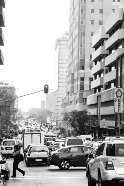 Johannesburg Südafrika Januar 2021 Johannesburg Südafrika August 2013 Straßenszenen Braamfontein — Stockfoto