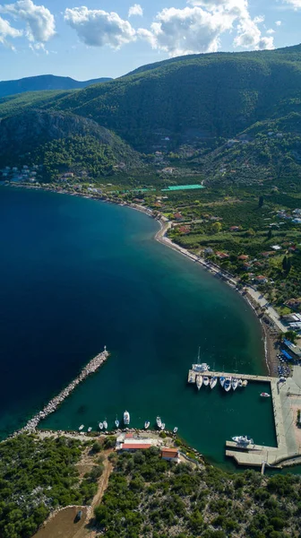 Une Vue Aérienne Île Grèce — Photo