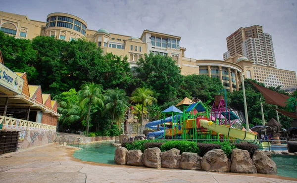 Kuala Lumpur Malaysia Cze 2018 Zdjęcia Krajobrazowe Kurortu Sunway Lagoon — Zdjęcie stockowe