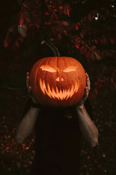 Noticia Estados Unidos Octubre 2020 Retrato Calabaza Tallada Inspirado Caída — Foto de Stock