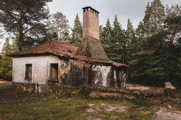 Forest guard house in Geres at Portugal