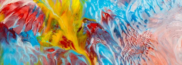 Renkli Canlı Sanat Modelleri Dokularının Panoramik Bir Çizimi — Stok fotoğraf
