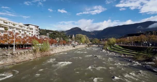 Torrente Del Passante Merano — Video Stock