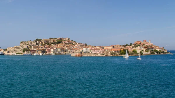 Malé Město Portoferraio Ostrově Elba Itálii — Stock fotografie