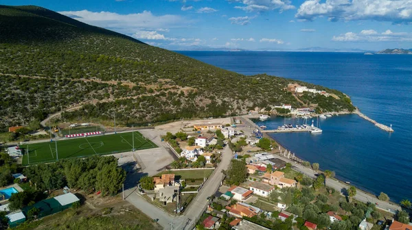 Aerial View Sea Sea Greece — Stock Photo, Image