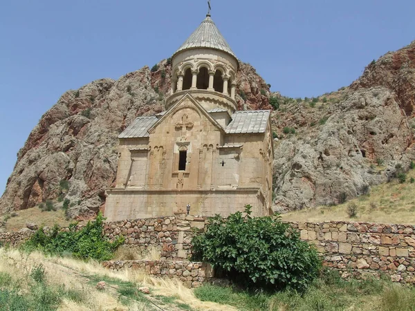 Uma Igreja Cristã Medieval Nas Montanhas Região Vayots Dzor Armênia — Fotografia de Stock