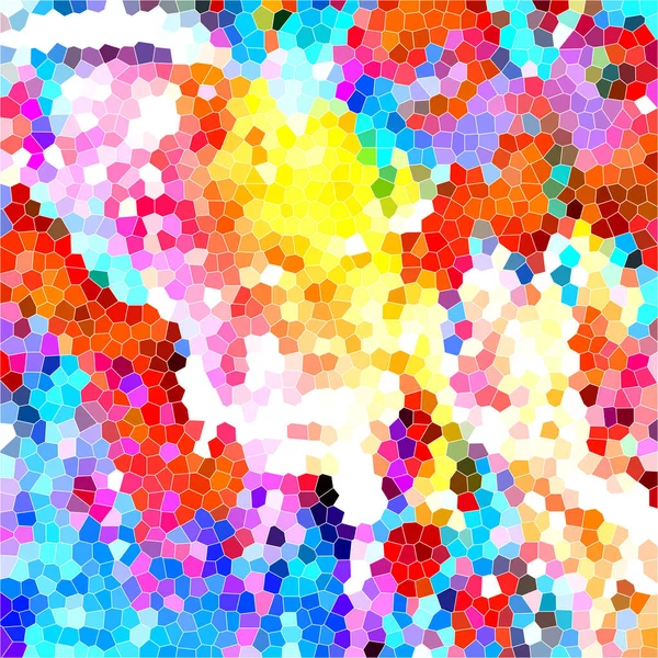 Illustrazione Mosaico Colorato — Foto Stock